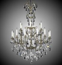  CH7535-O-05S-PI - 6+12 Light New Parisian Chandelier